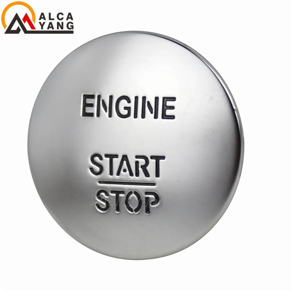 Interruptor de botón de arranque y parada de motor para Mercedes Benz, botones sin llave de arranque de un clic, W164, W251, W204, 205, W221 - imagen 2