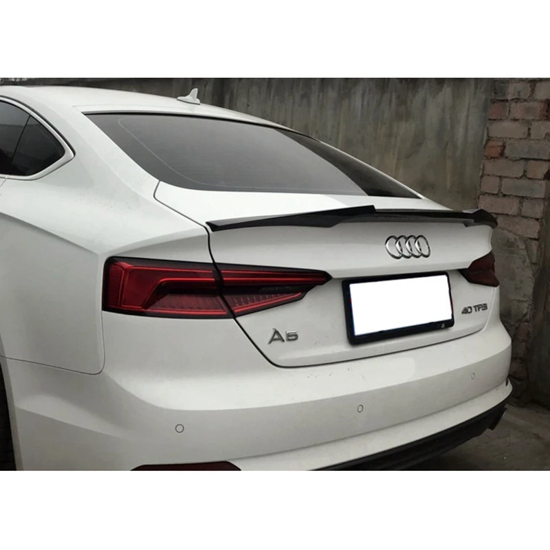 Alerón trasero de fibra de carbono para Audi A5 B8 estilo M4 - imagen 3