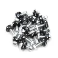 16pcs Black