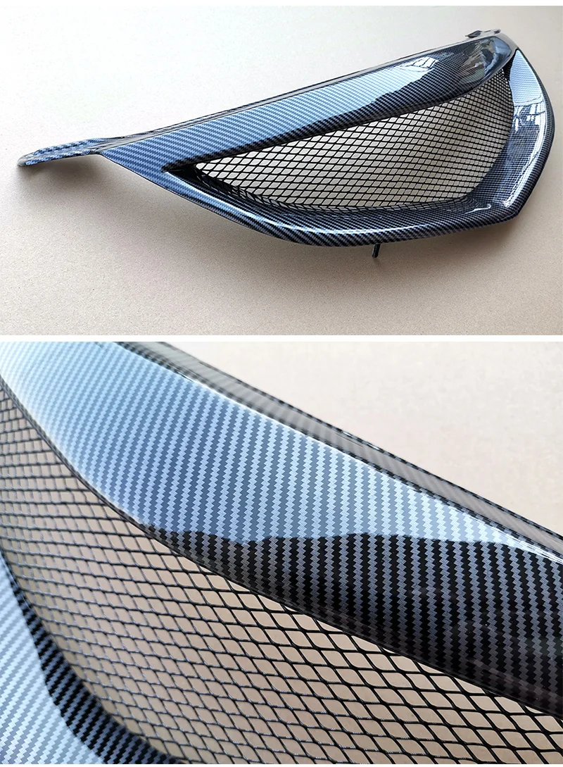 Detalle de la rejilla exterior para Mazda 3 Sedan