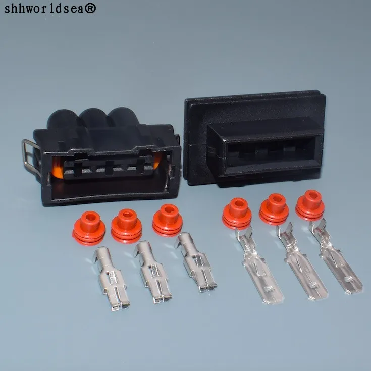 Conector automotriz Shhworldsea macho-hembra de 3 pines estanco - imagen 2