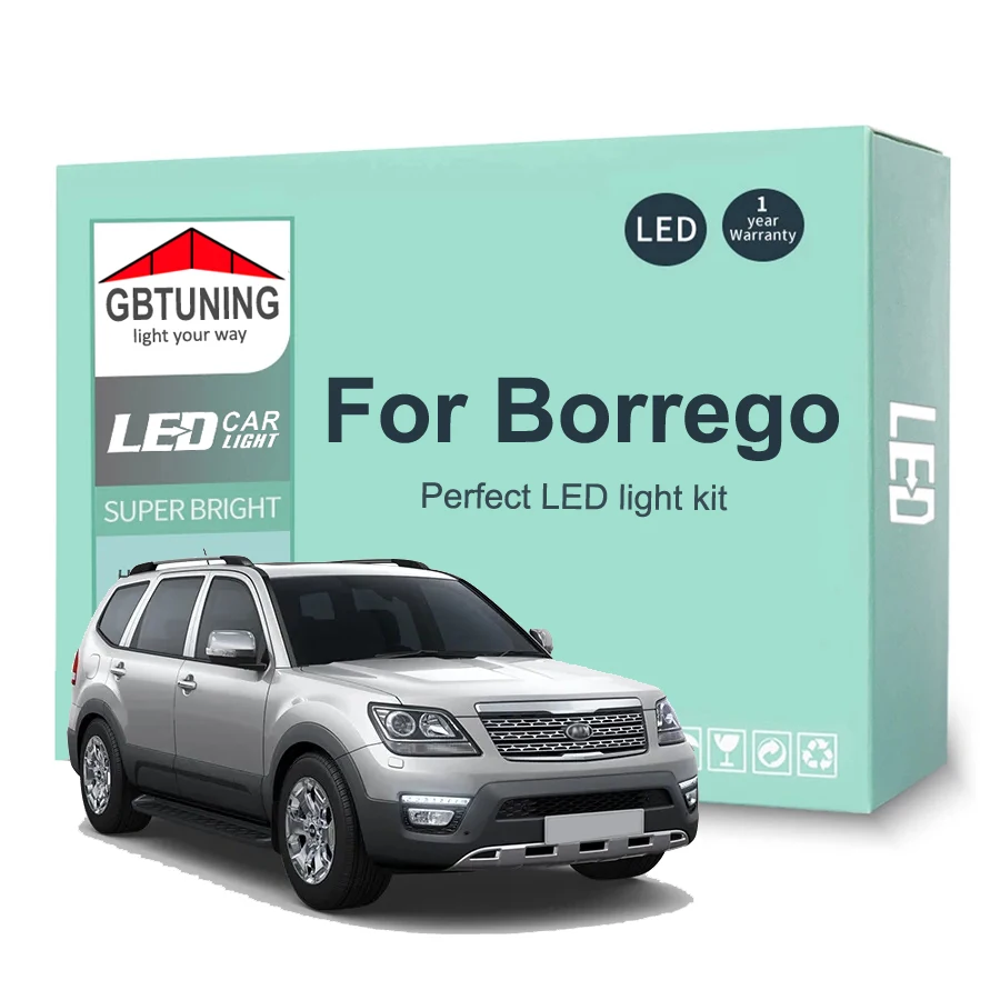 Bombillas LED interior Canbus KIA Mohave Borrego 2008-2018