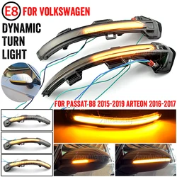 Intermitente dinámico LED de espejo para VW Passat B8 y Arteon