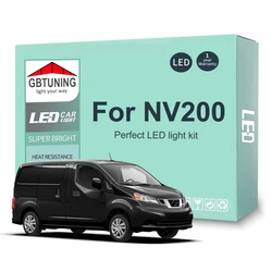 Kit de bombillas LED interior Nissan NV200 Canbus sin errores