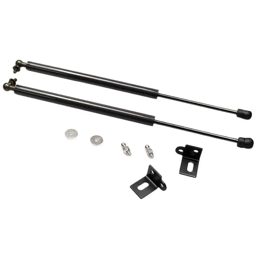 Capó delantero para Jeep compass mk49 2006-2016, puntales de Gas de fibra de carbono, amortiguadores, soportes de elevación, amortiguador de estilo de coche - imagen 4