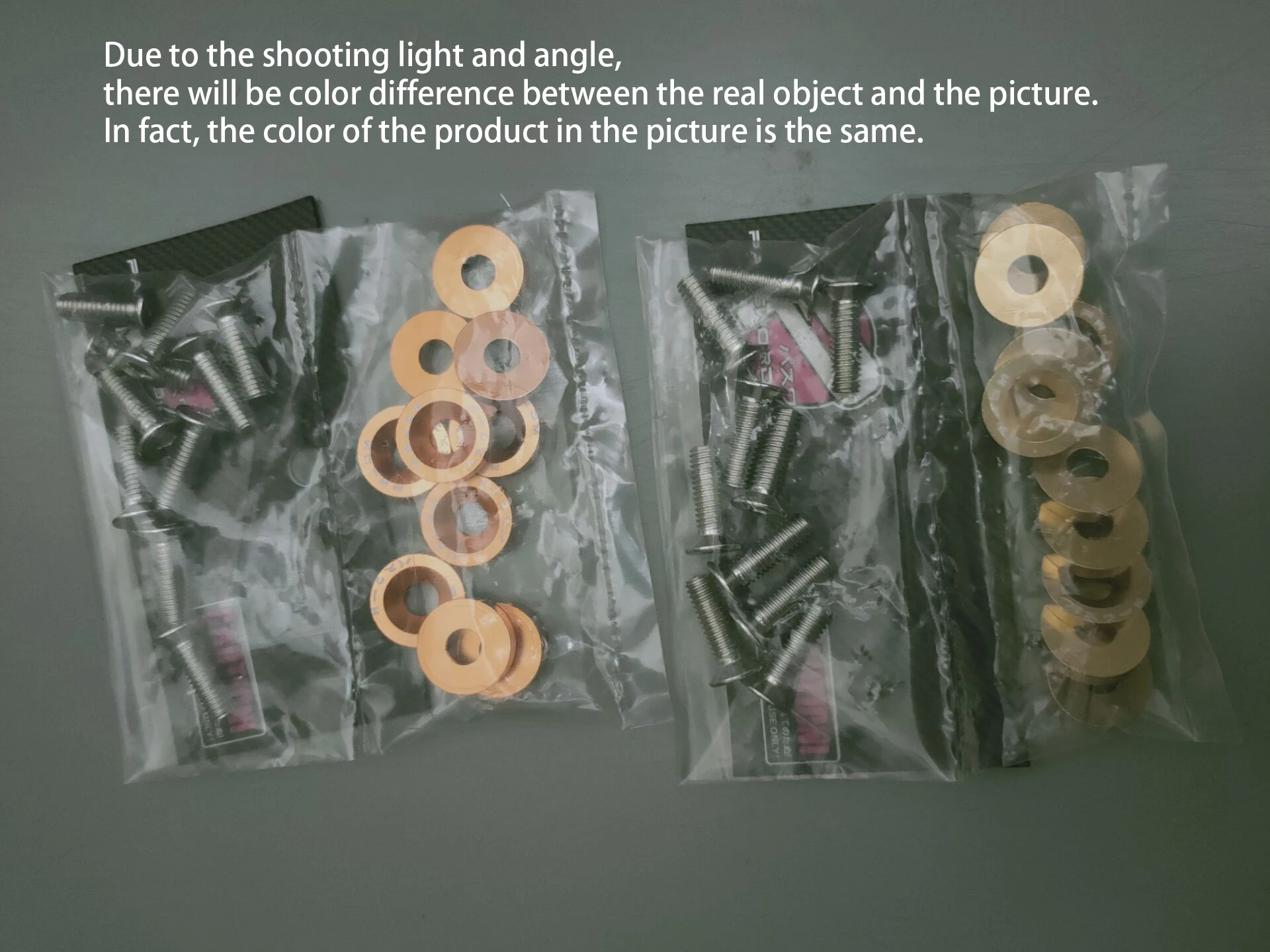 Kit de tornillos y arandelas JDM