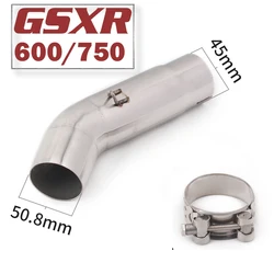 Tubo escape intermedio GSXR 600 750 2011-2017 Suzuki