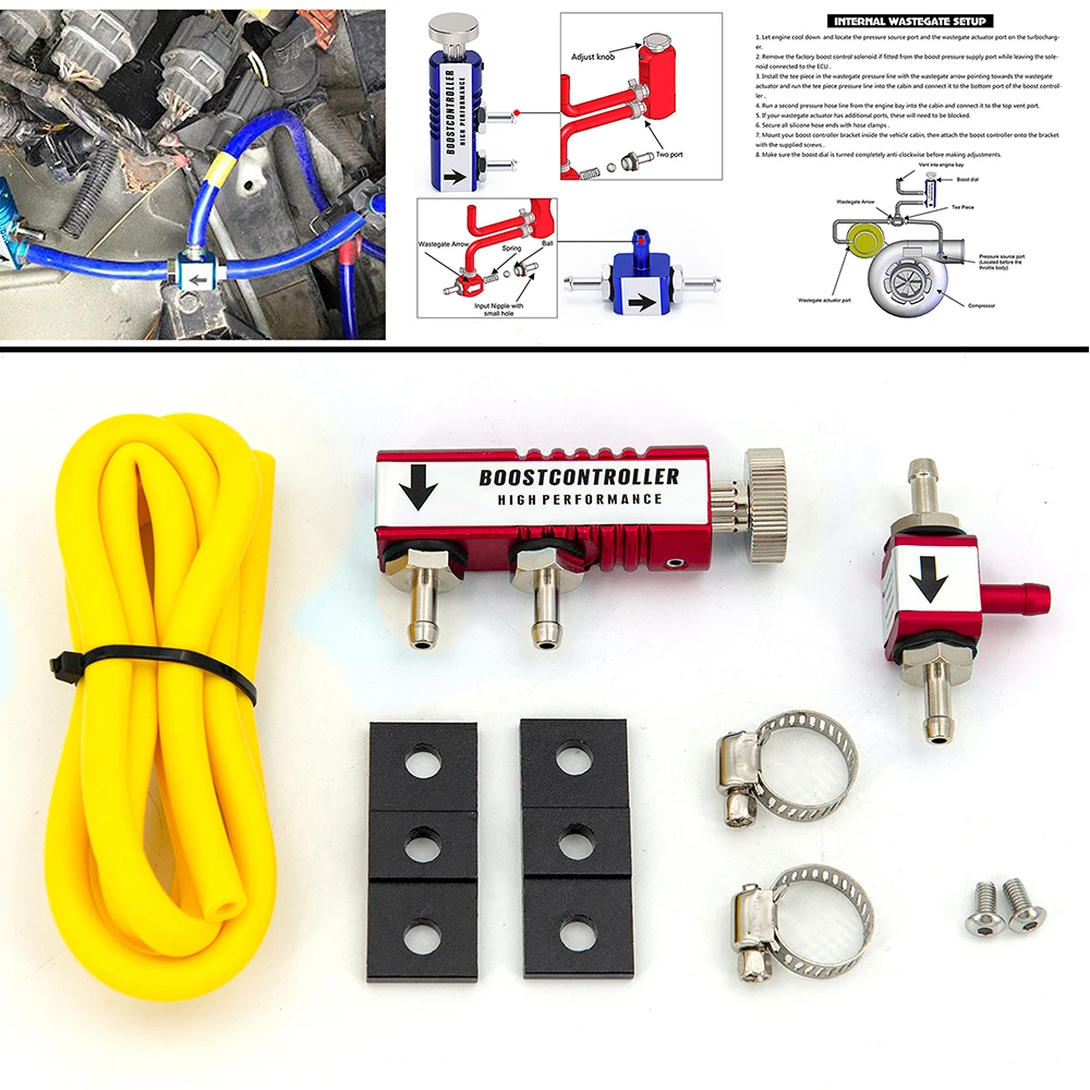 Regulador de presión turbo ajustable manual universal – Control cabina - imagen 5