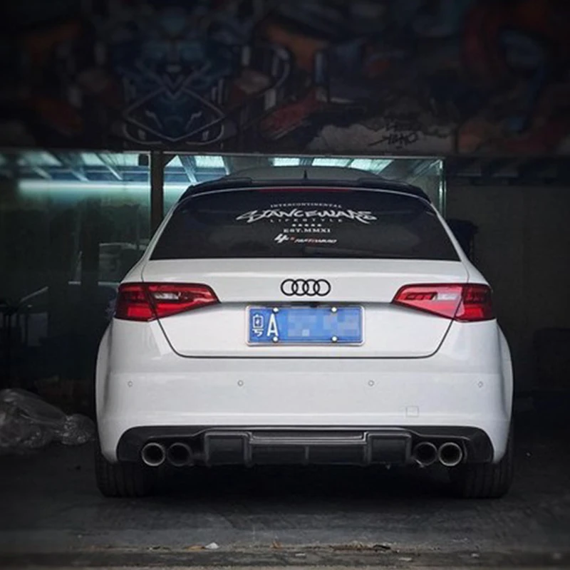 Spoiler para Audi A3 Sportback (2014-2017) ABS de alta calidad