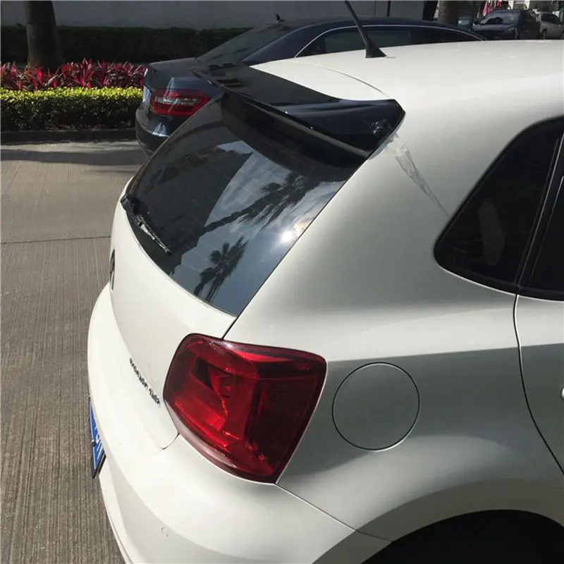 Alerón de techo ABS sin pintar para Volkswagen Polo 2011-2016
