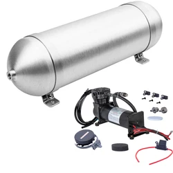 Kit suspensión neumática universal 12 V con depósito y compresor 480C