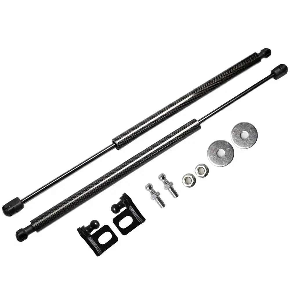 Amortiguadores de capó efecto fibra de carbono para Kia Sportage QL 2016-2021 - imagen 4