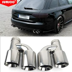 Escape deportivo tipo H SUMSOO acero inoxidable
