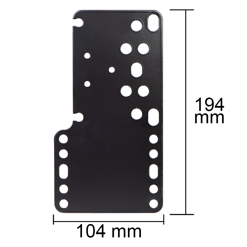 Soporte freno de mano racing sim HB-03-BK acero inoxidable negro