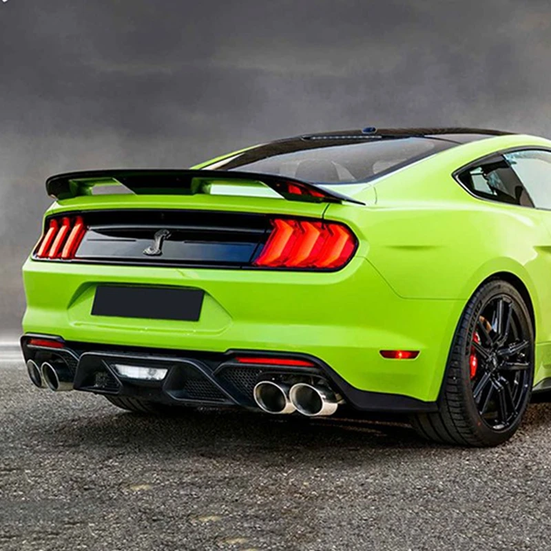Alerón trasero Ford Mustang 2015-2023 ABS negro brillante GT Coupe - imagen 5