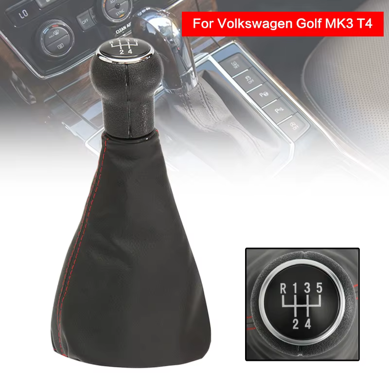 Pomo palanca de cambios 5 velocidades para VW Golf 3, Jetta y Vento MK3 - imagen 2