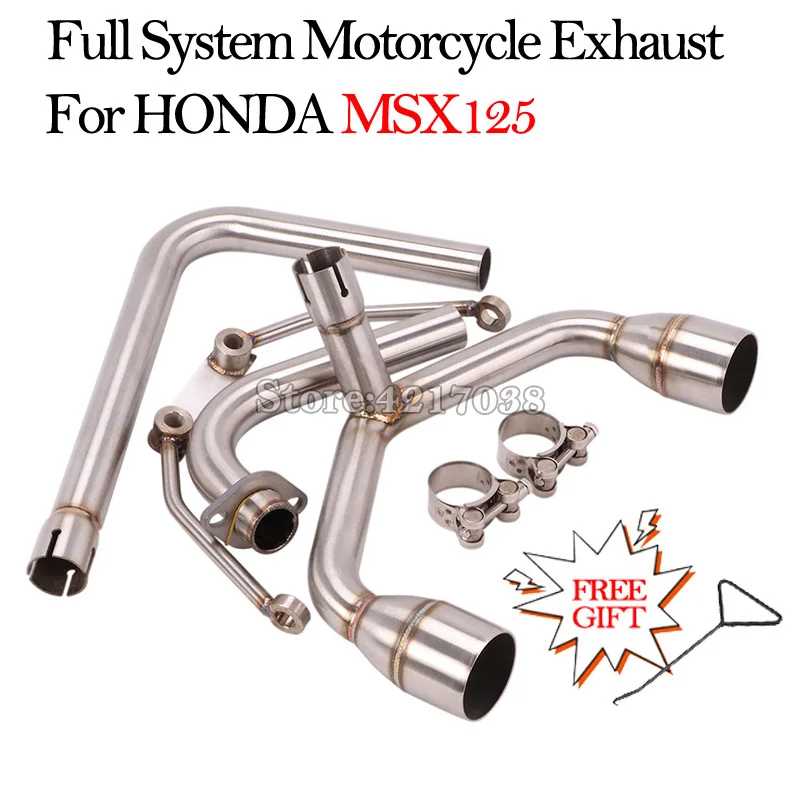 Doble escape FIRE TORCH para Honda GROM MSX125