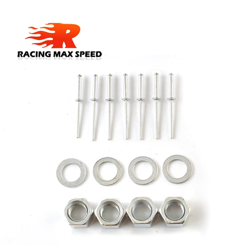 Envío Gratis, Kit de bloqueo de pasador de capó plateado de aleación de aluminio de todas las velocidades de carreras, pasadores de bloqueo de capó para Honda civic 1992 - imagen 5