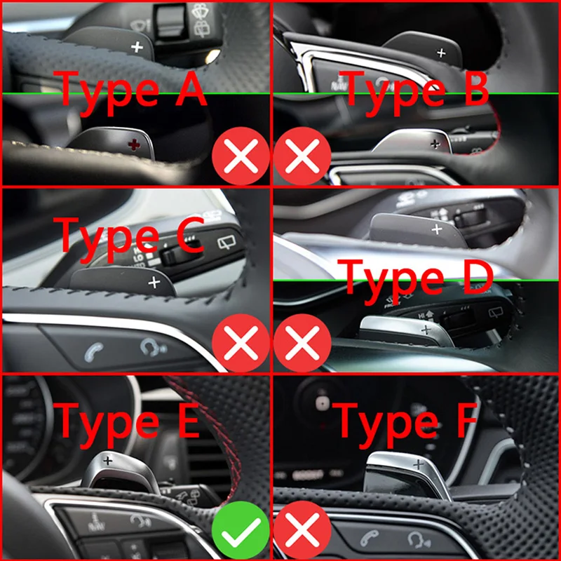 Extensiones de paleta de cambio para volante