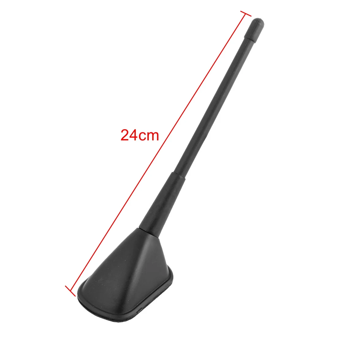 X Autohaux-antena aérea de señal de Radio para techo de coche, autoadhesiva Universal, decorativa, color negro, 21/23/24/37cm - imagen 5