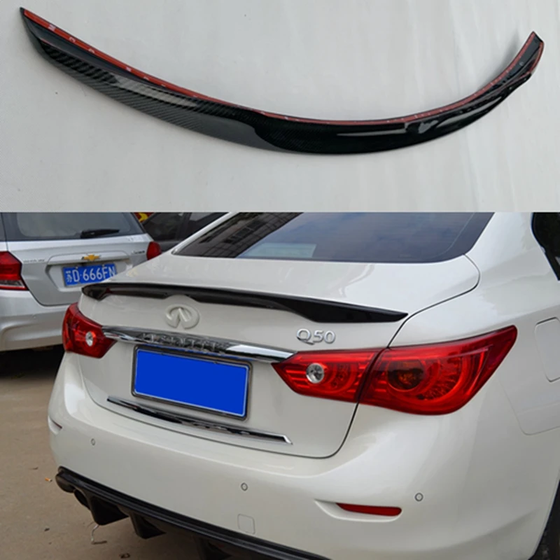 Alerón trasero ABS para Infiniti Q50/Q50S 2013-2017 - imagen 2