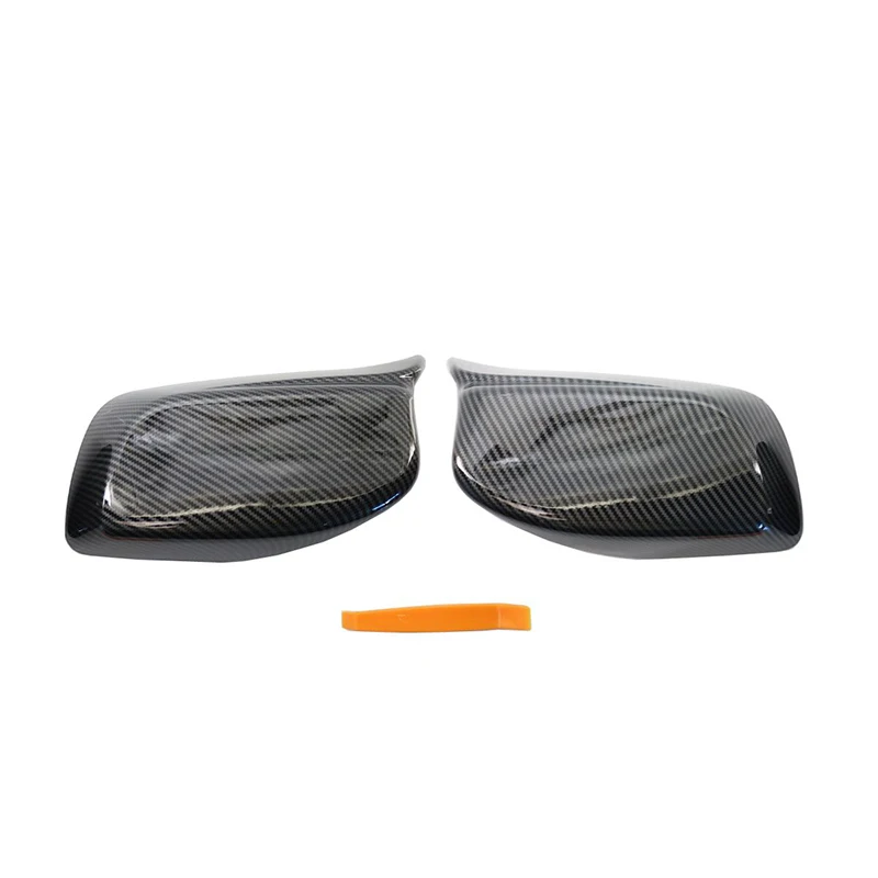 Tapas de espejo de fibra de carbono para BMW E60, E61, E63 y E64 - imagen 4