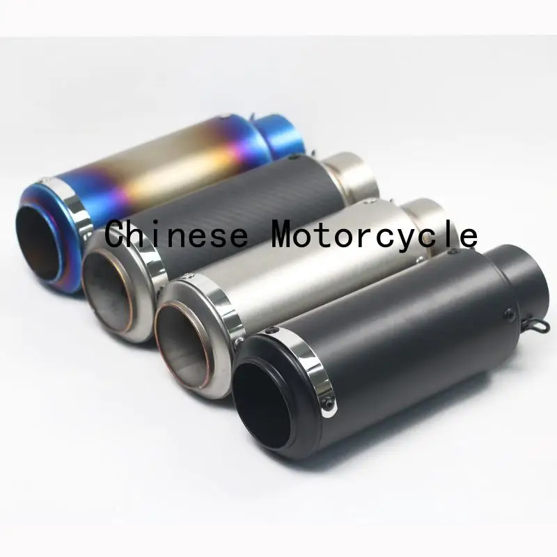 Silenciador fibra de carbono para motos – CB190R y Yamaha R1 - imagen 2
