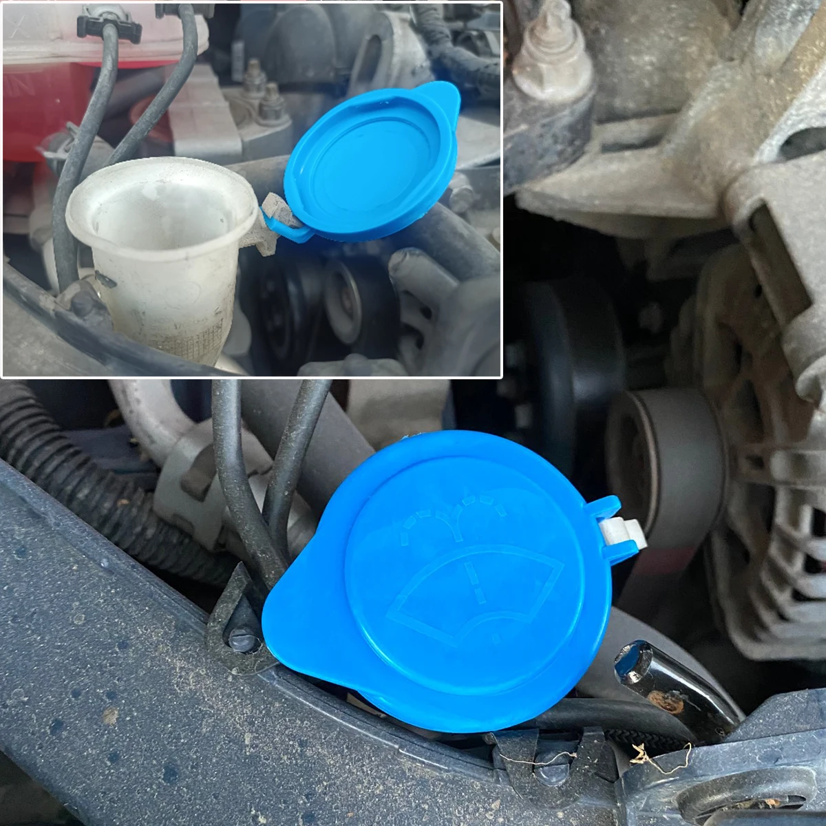 Tapa de botella de líquido para Ford Focus