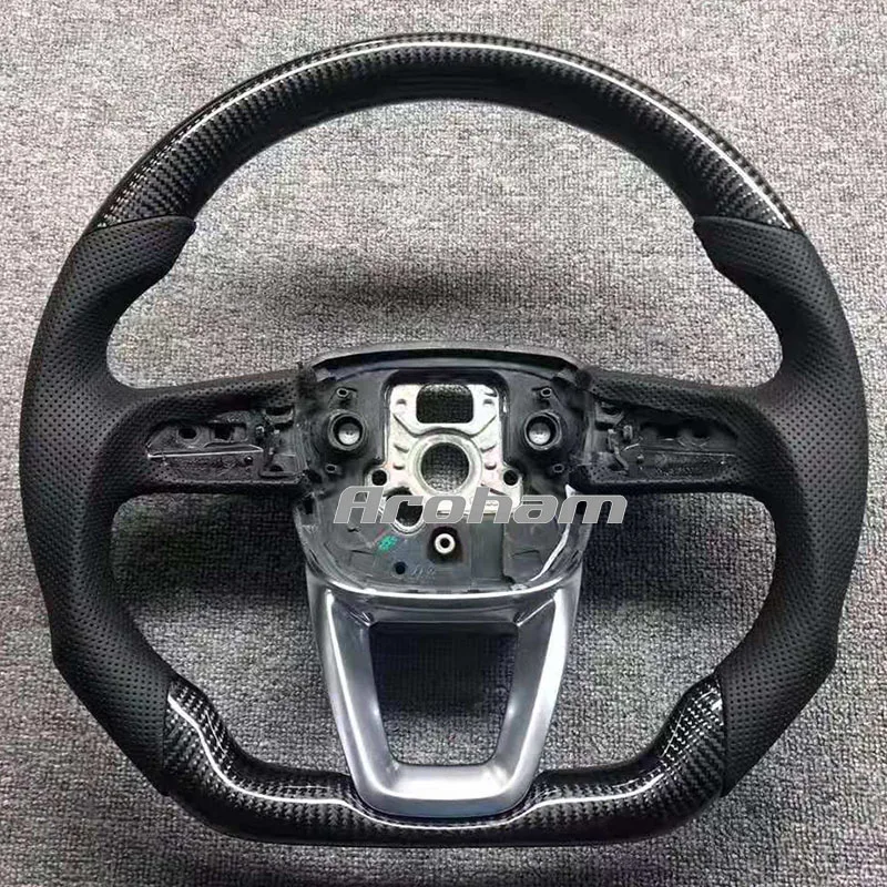 Volante fibra carbono Audi Q3 Q5 Q7 A4 Allroad - imagen 2