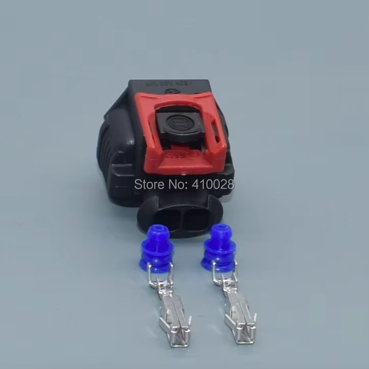 Shhworldsea Conector eléctrico macho impermeable 2 pines 1928405521 - imagen 3