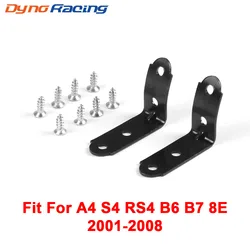 Kit reparación guantera negro con tornillos – Audi A4/S4/RS4 B6/B7