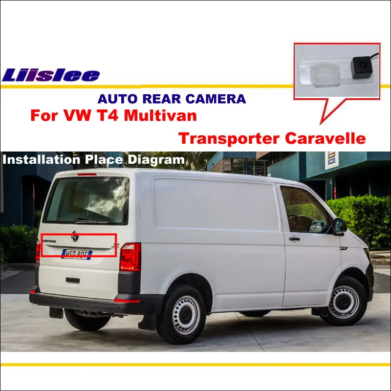Cámara de marcha atrás HD CCD para VW T4 Transporter