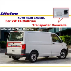 Cámara de marcha atrás HD CCD para VW T4 Transporter