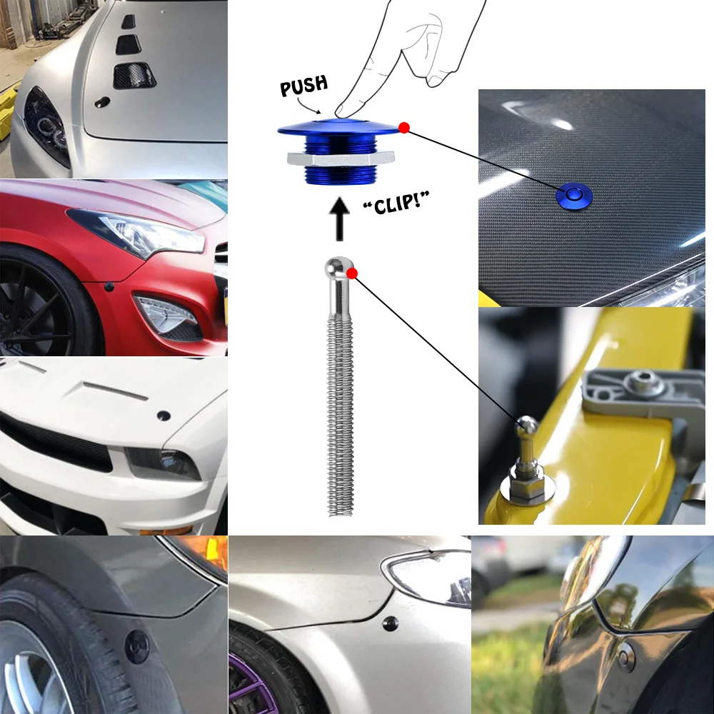 VR Racing HPL04/05 Kit clips bloqueo botón palanca cambios JDM – BMW - imagen 4