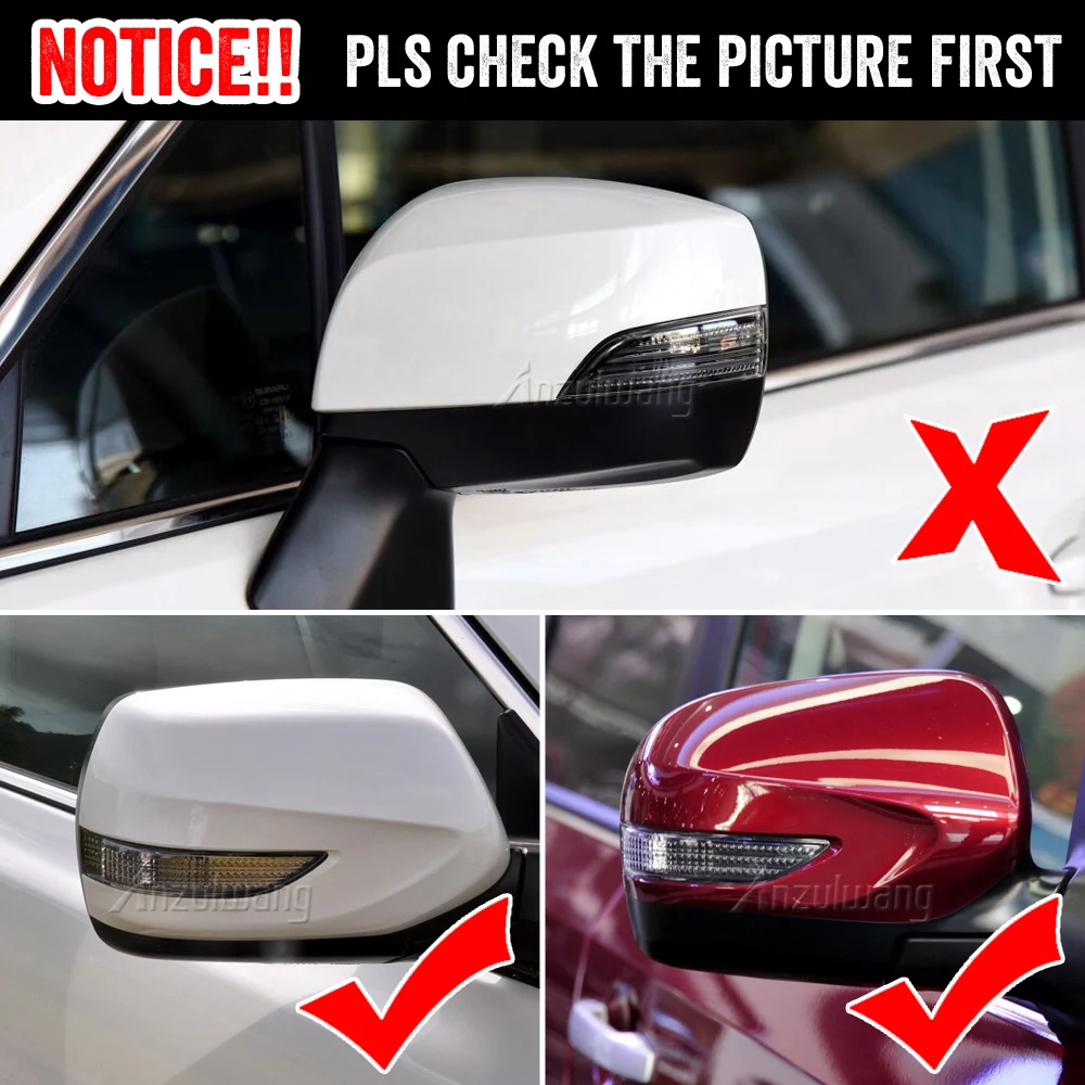 Espejo retrovisor dinámico con intermitente LED para Subaru 2008-2011 - imagen 4