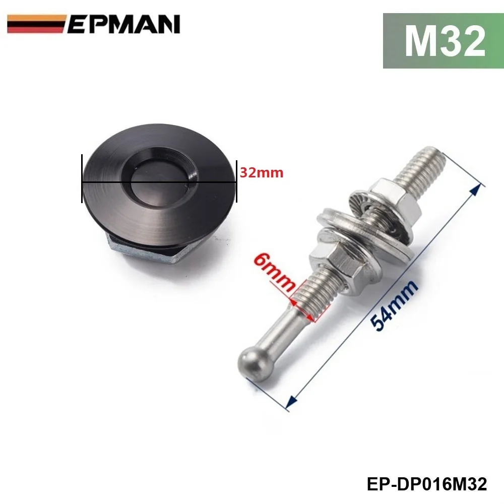 Kit cierres rápidos de capó Billet estilo JDM universal - imagen 3