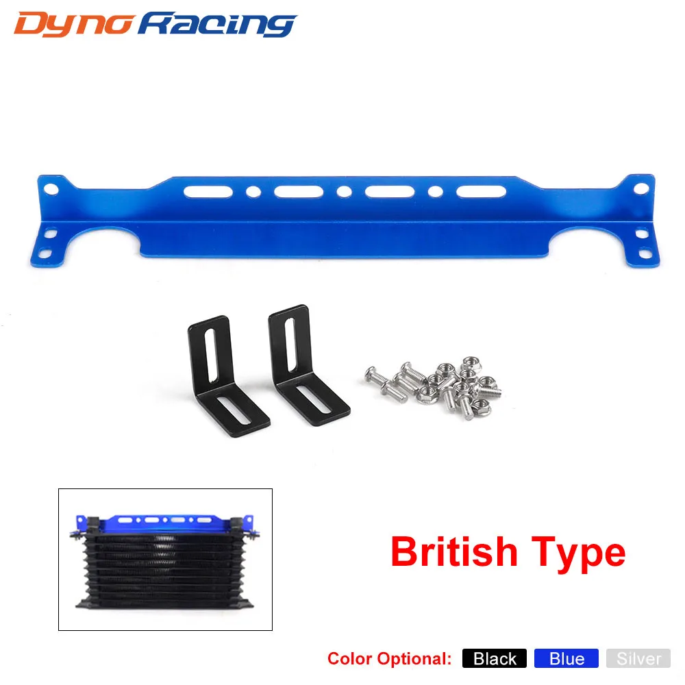 Kit soporte refrigerador aceite Dynoracing universal - aluminio