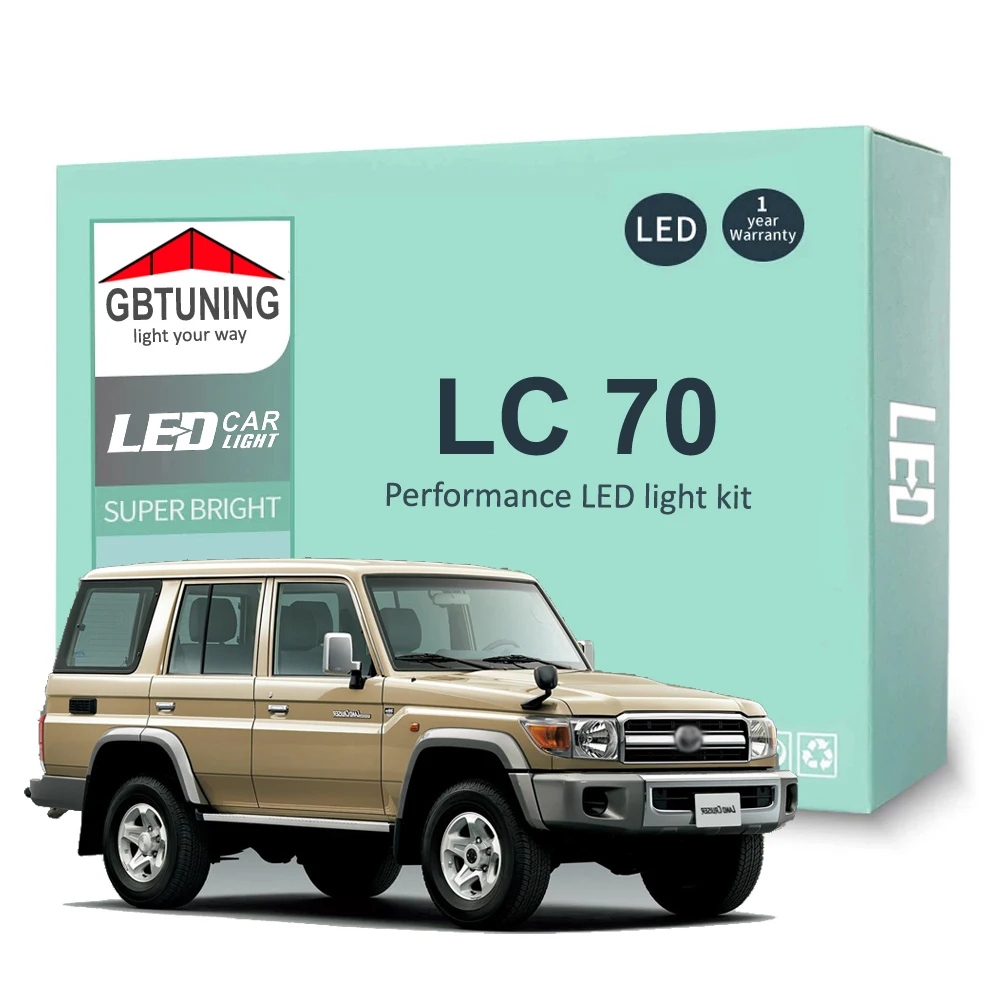 Kit bombillas LED interior con Canbus – Toyota Land Cruiser Serie 70
