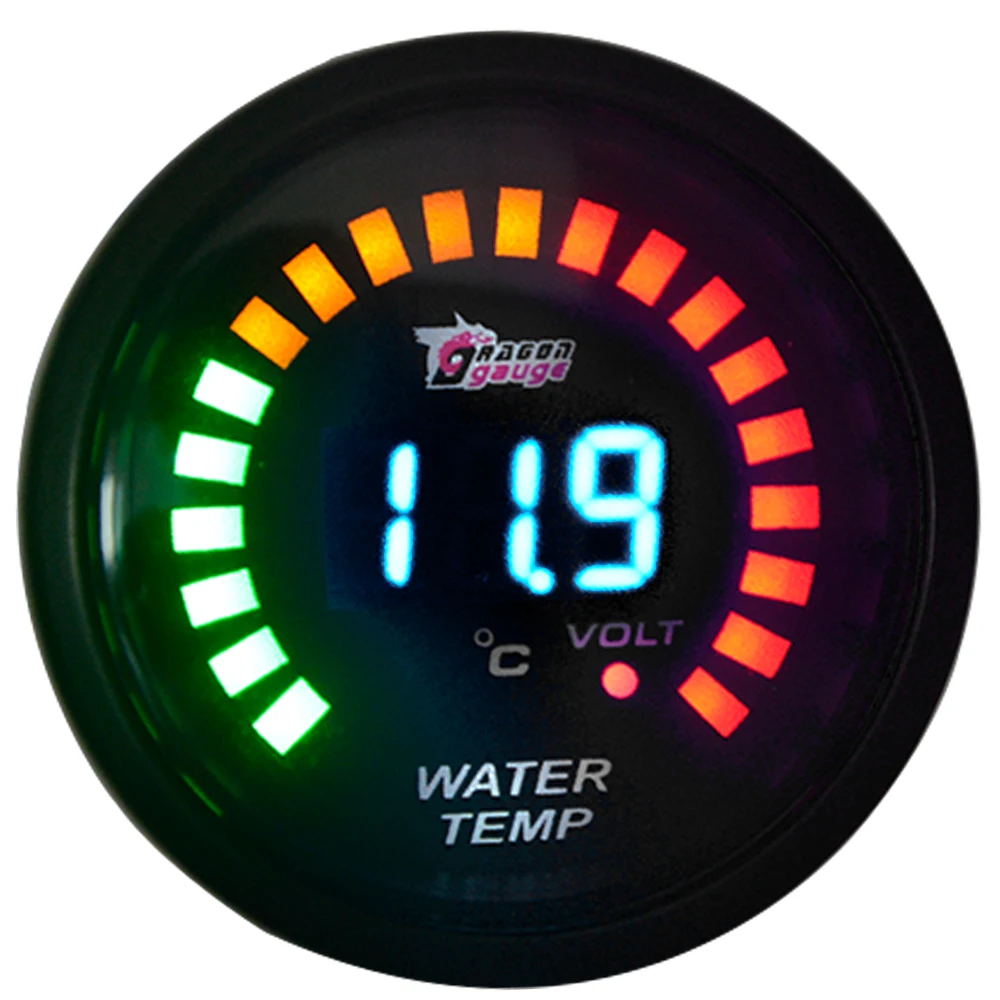 DRAGON GAUGE medidor multifunción presión turbo y EGT digital - imagen 3