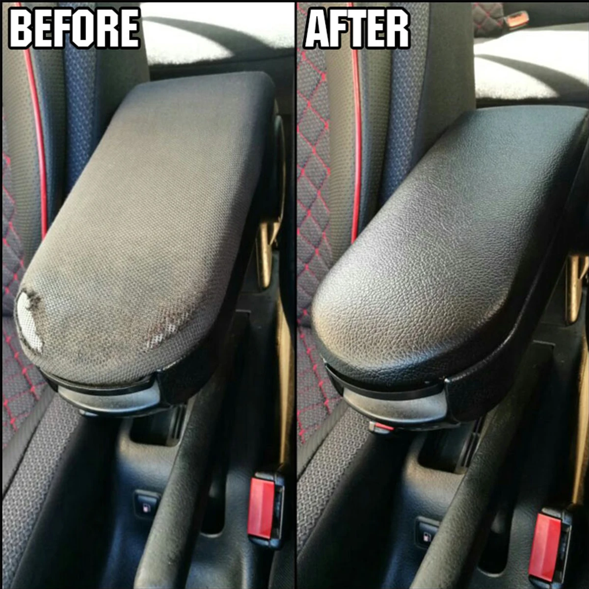 Tapa del pestillo del reposabrazos VW Golf IV, Bora, Jetta Mk4 - imagen 3