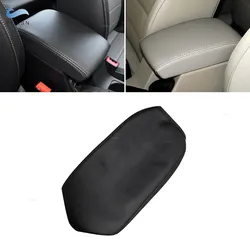 Funda reposabrazos piel negra Skoda Octavia III 2015-2018