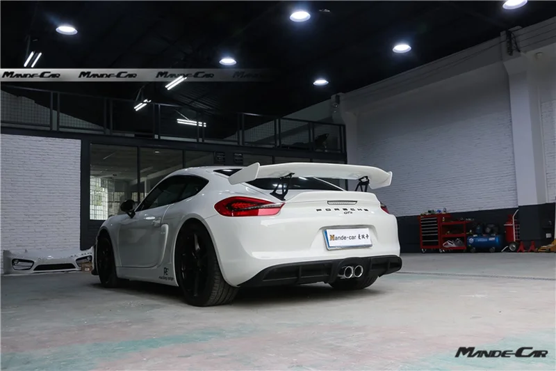 Alerón trasero Porsche 911 GT4 981/718/987/997/998 de carbono - imagen 3