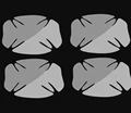 Transparent 4PCS