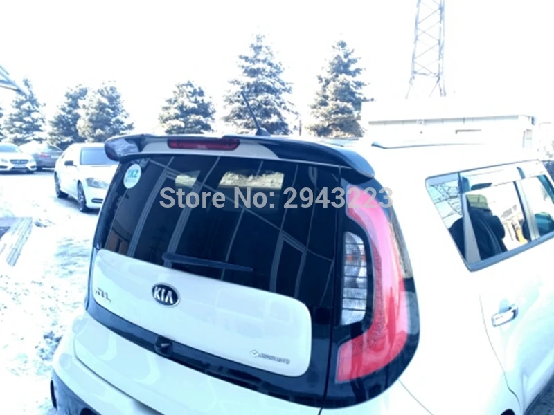 Alerón labio maletero trasero ABS sin pintar para Kia Soul 2010-2015 - imagen 2