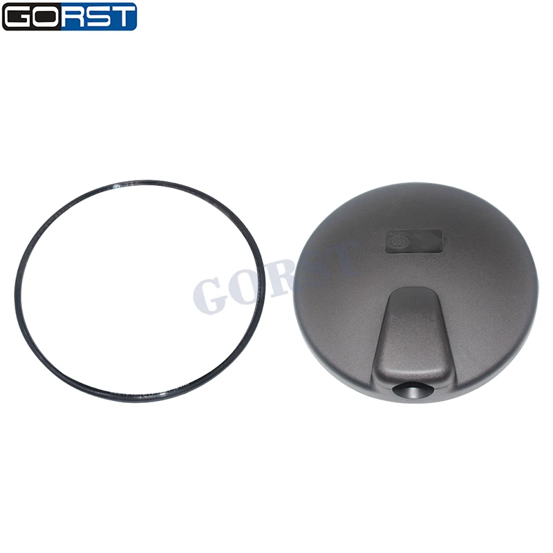 Espejo retrovisor lateral HOWO A7 - vista frontal