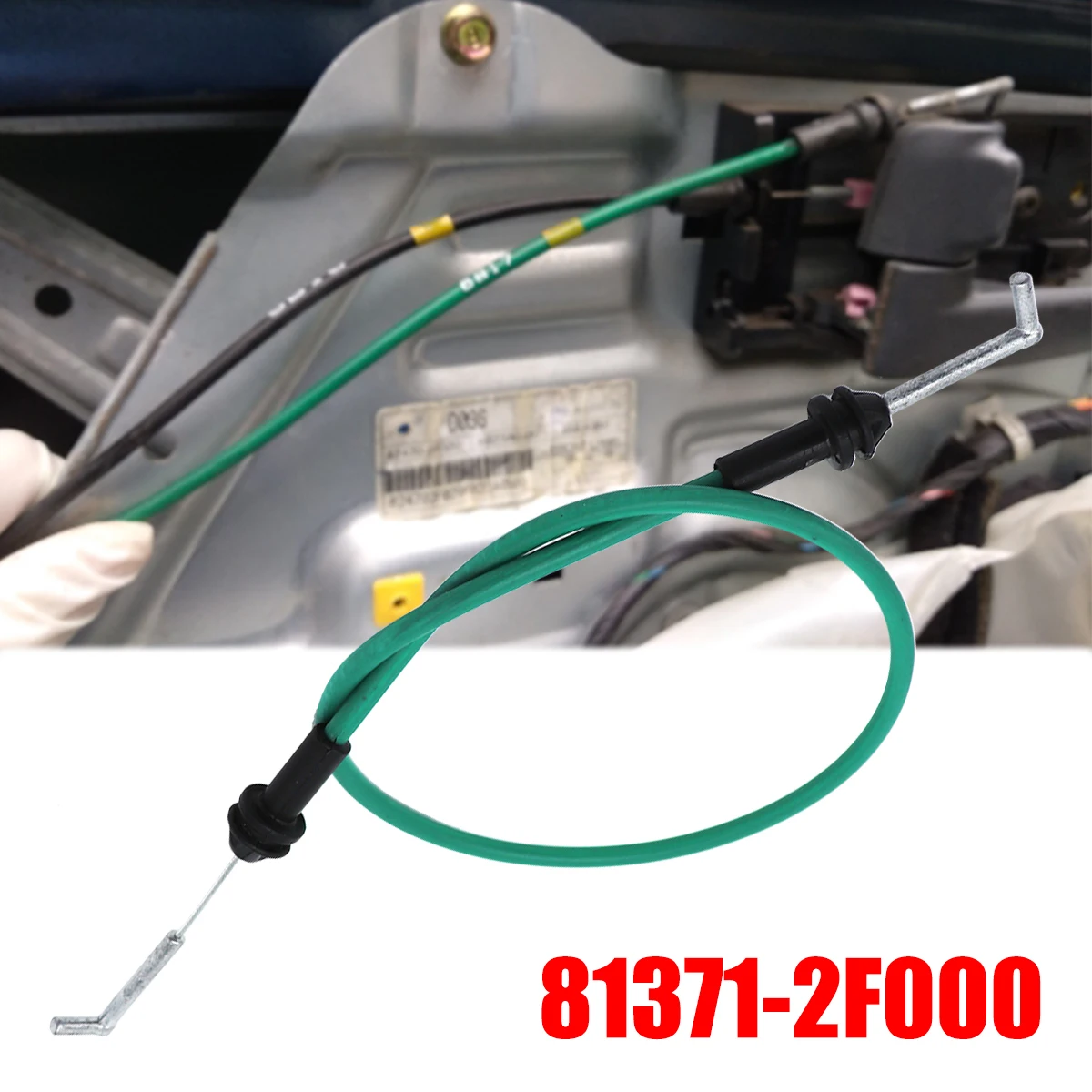 Cable apertura puerta Kia Cerato Spectra 2005-2009 813712F000
