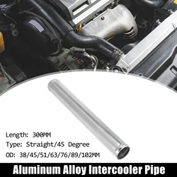 Tubo intercooler Autohaux aluminio 300mm 45º para turbo