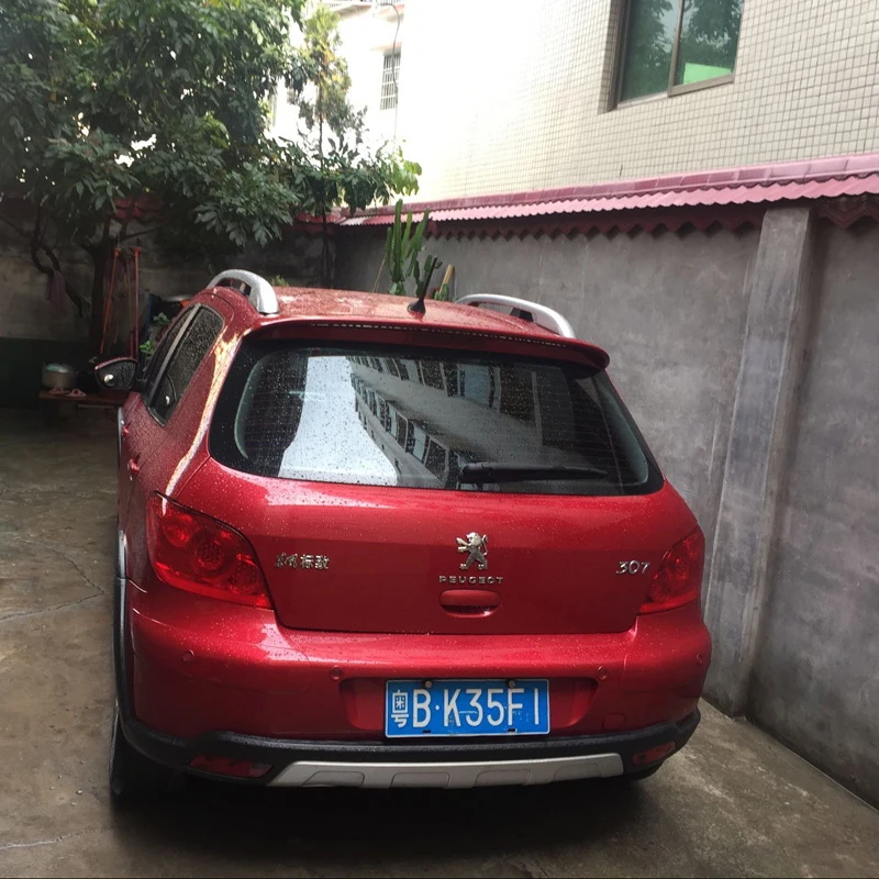 Alerón de techo Peugeot 307 2006-2012, ABS sin pintar - imagen 4