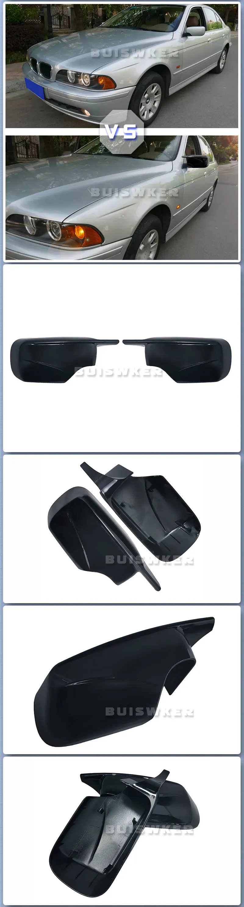Detalle del recambio para recuadrar el espejo retrovisor lateral