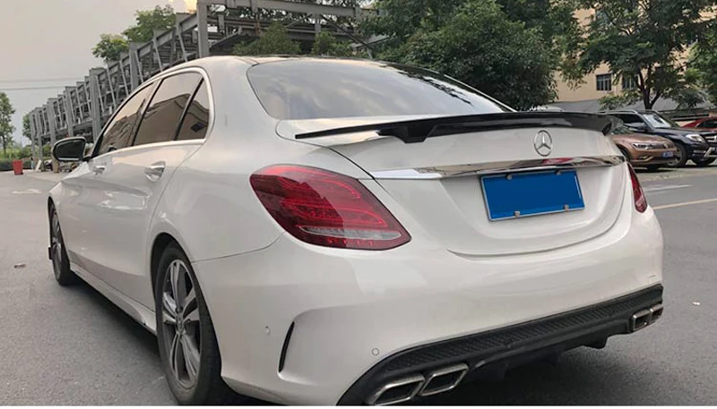 Alerón de fibra de carbono Renn V2 para Mercedes Clase C W205 - imagen 2